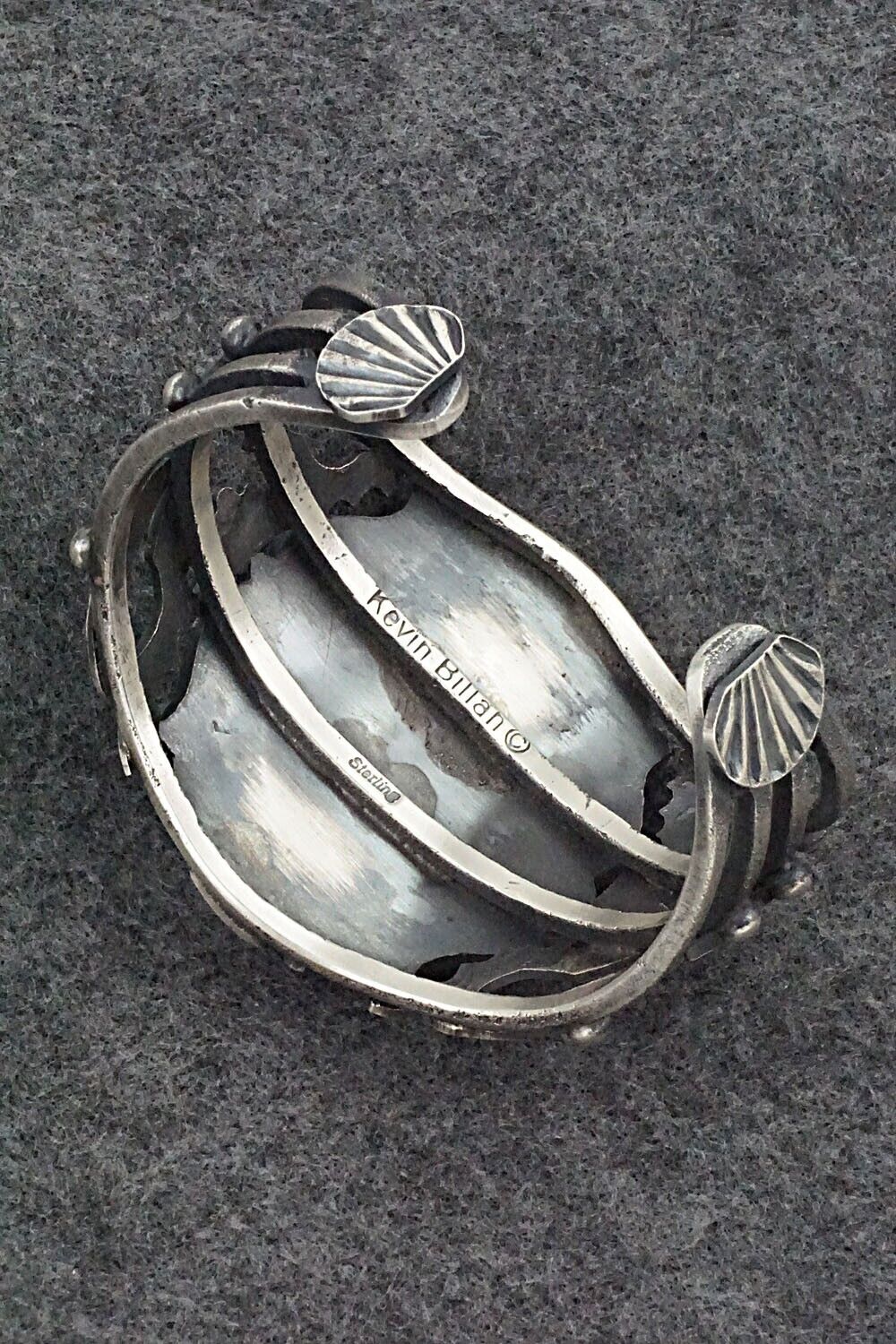 Turquoise & Sterling Silver Bracelet - Kevin Billah