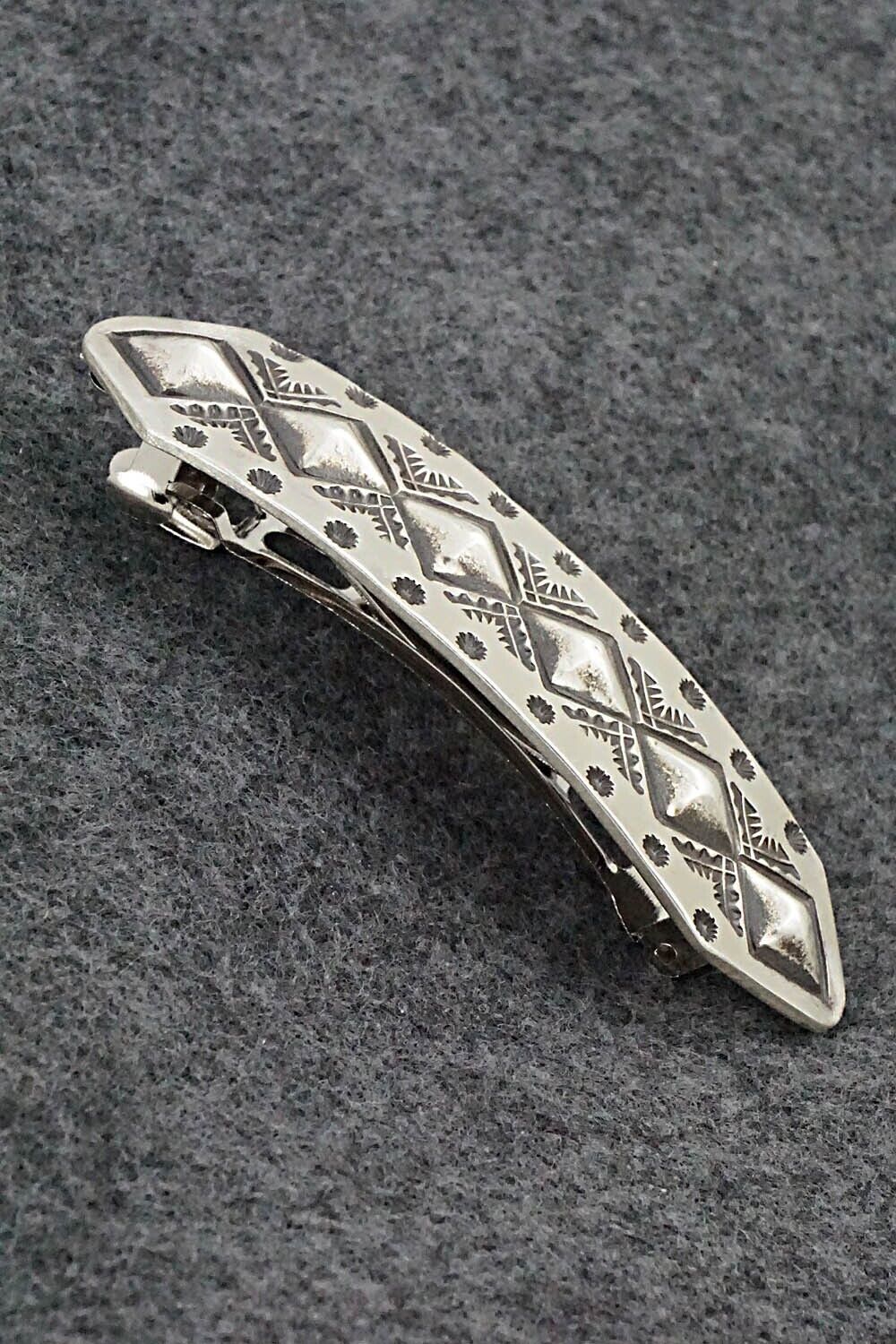 Sterling Silver Hair Barrette - Calvin Martinez