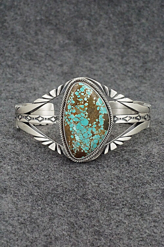Turquoise & Sterling Silver Bracelet - Mark Yazzie