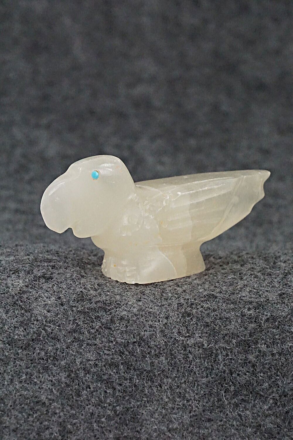 Parrot Zuni Fetish Carving - Gilbert Lonjose