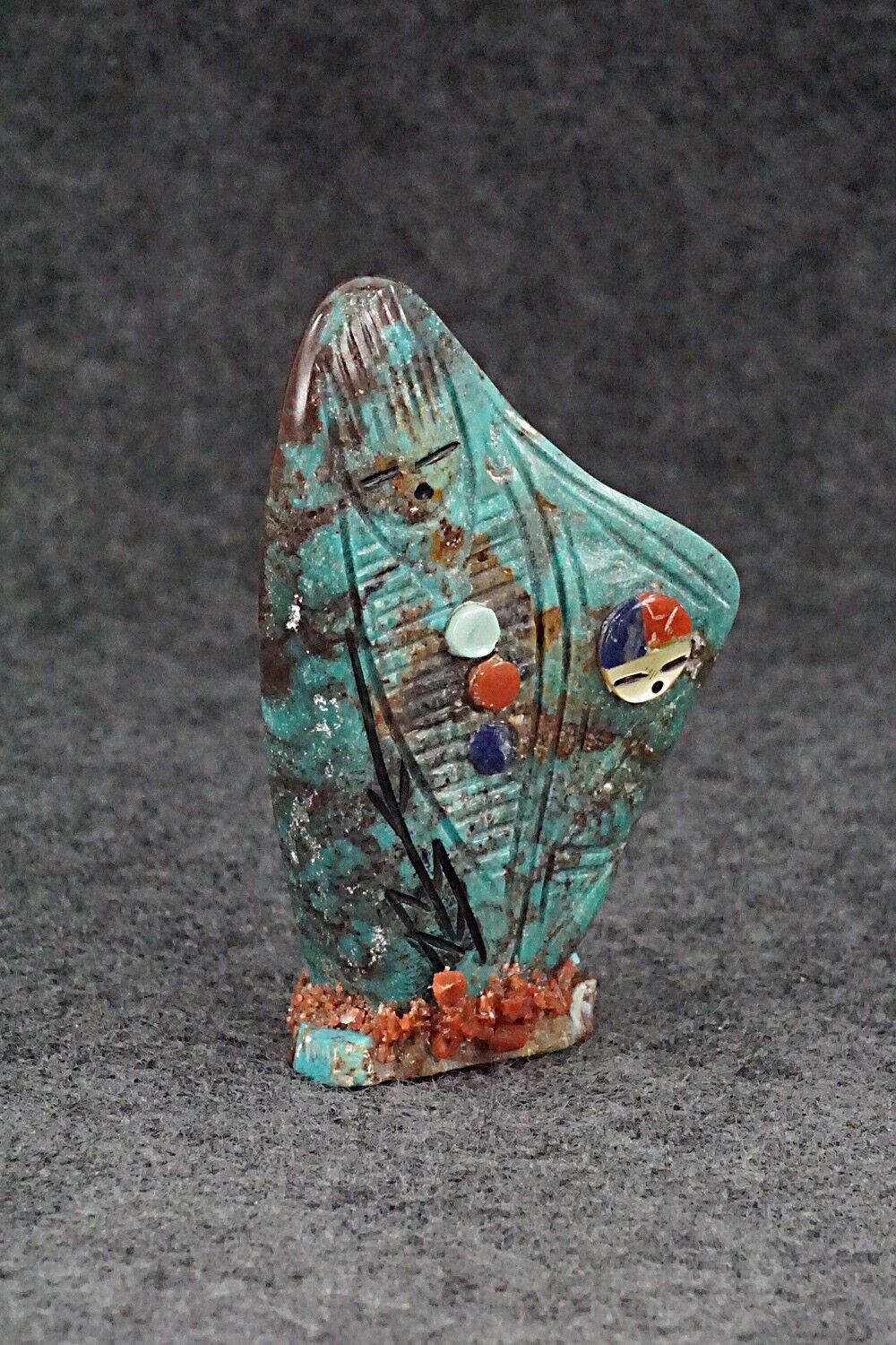 Corn Maiden Zuni Fetish Carving - Gloria Chattin