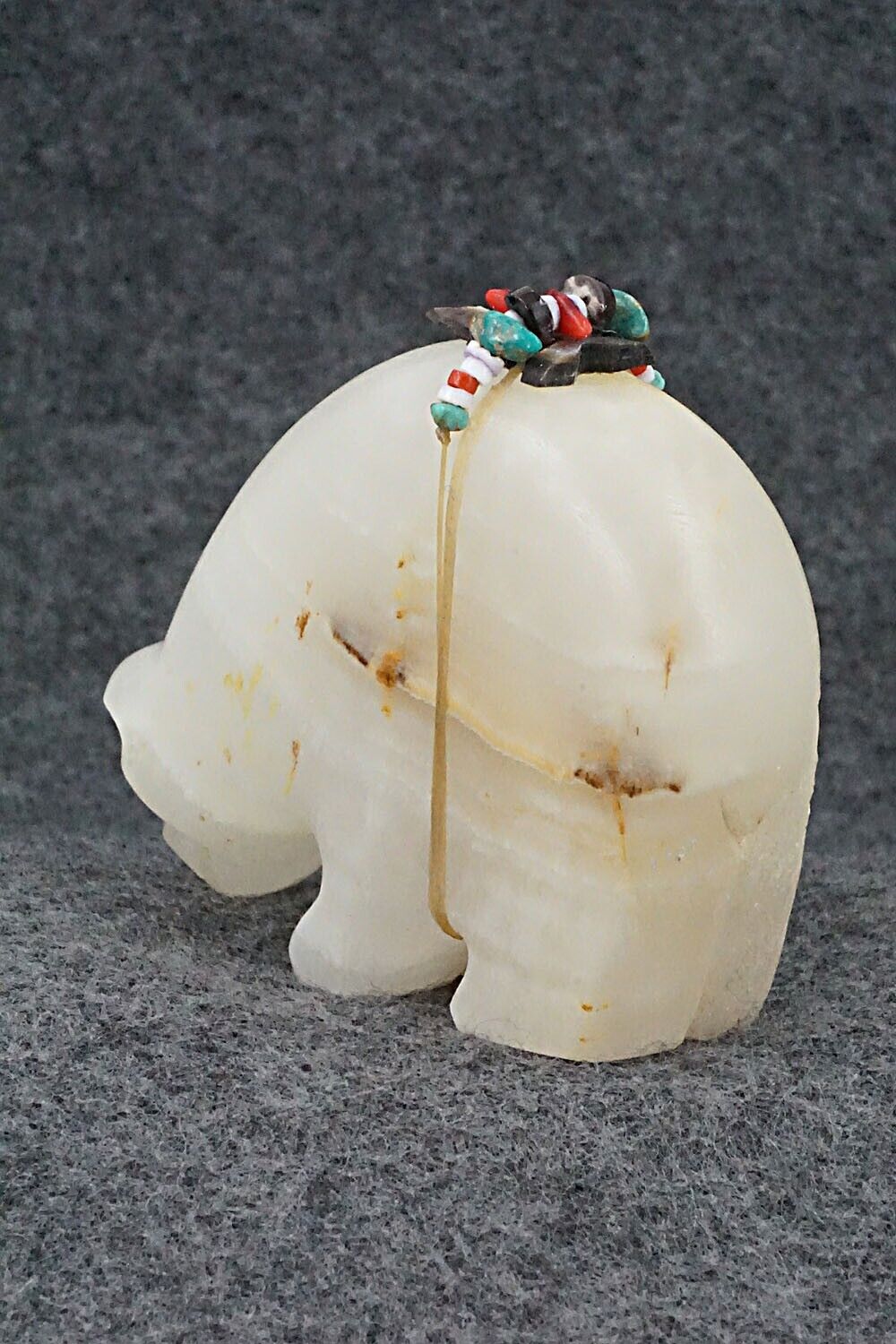Bear Zuni Fetish Carving - Douglas Martza