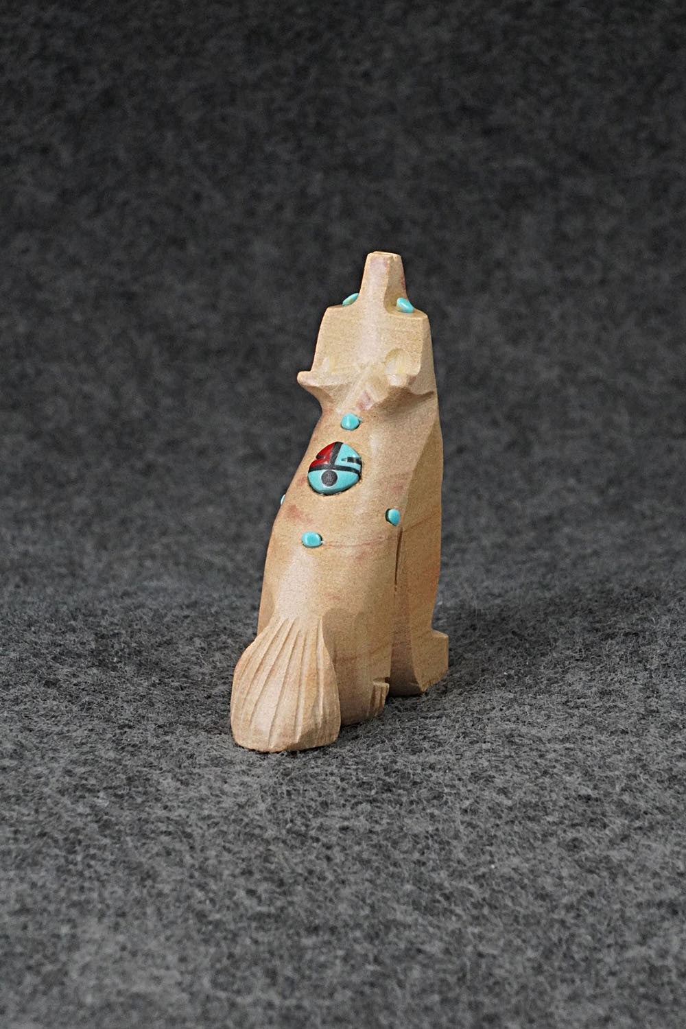 Wolf Zuni Fetish Carving - Dannette Laate