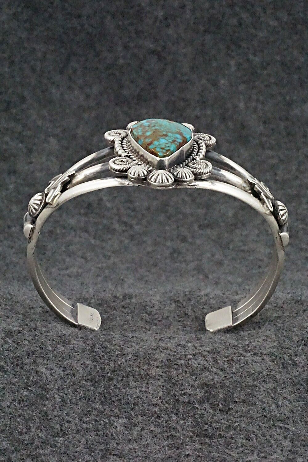 Turquoise & Sterling Silver Bracelet - Rosita Calladitto