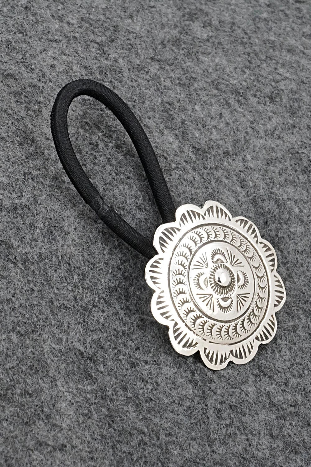 Sterling Silver Hair Tie - Bertha Begay