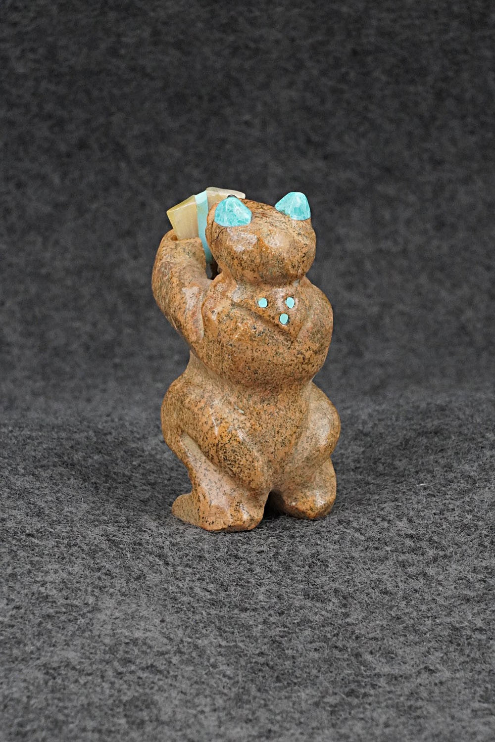 Frog Zuni Fetish Carving - Freddie Leekya