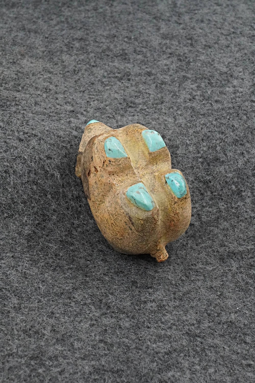 Pig Zuni Fetish Carving - Freddie Leekya
