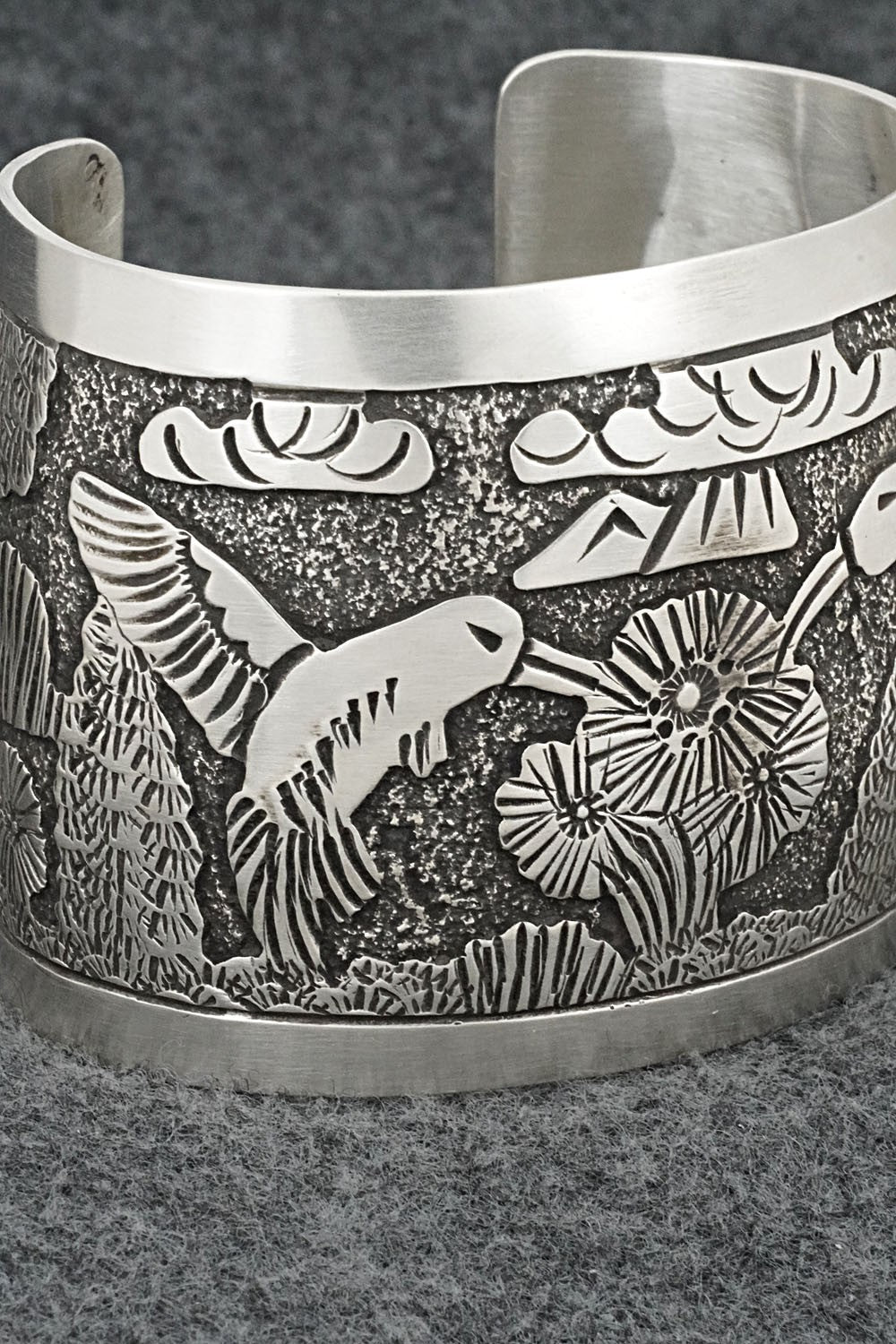 Sterling Silver Bracelet - Elaine Becenti