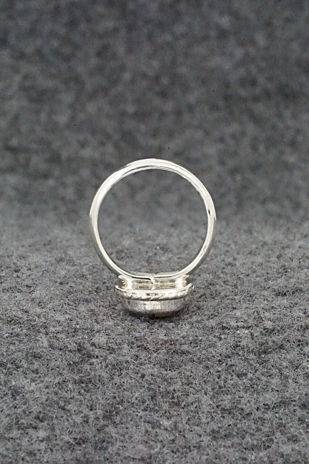 Multi-Stone & Sterling Silver Ring - Delbert Kallestewa Jr. - Size 4.75