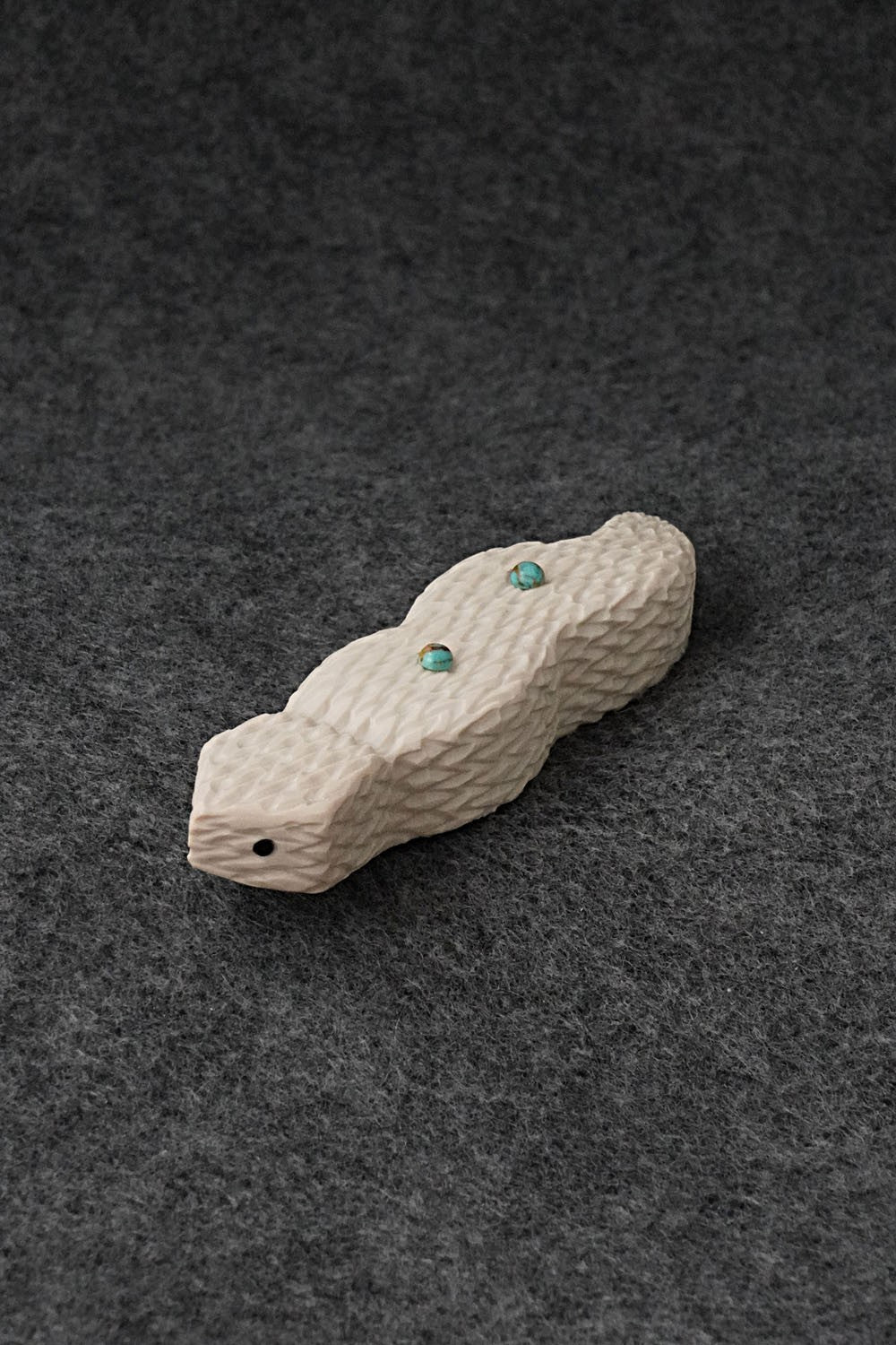 Snake Zuni Fetish Carving - Jesus Espino