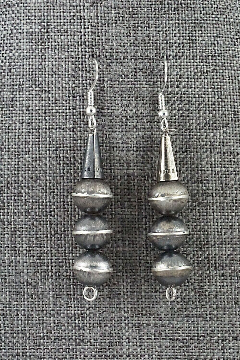 Turquoise & Sterling Silver Squash Blossom Set - Gilbert Martin