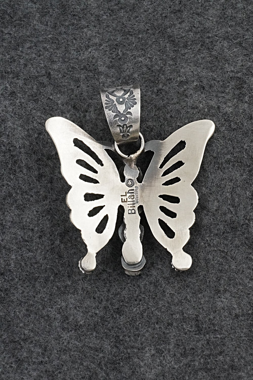 Turquoise & Sterling Silver Pendant - Eva & Linberg Billah