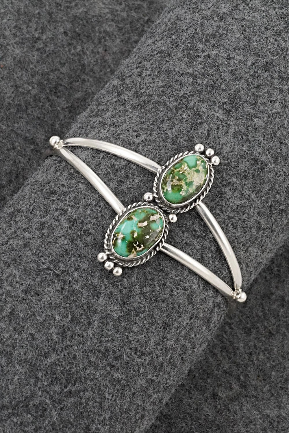 Turquoise & Sterling Silver Bracelet - Rena Begay