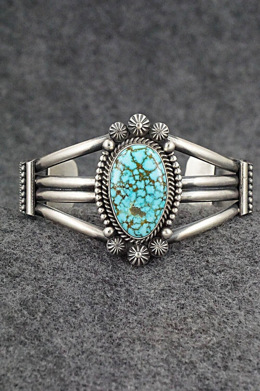Turquoise & Sterling Silver Bracelet - Michael Calladitto