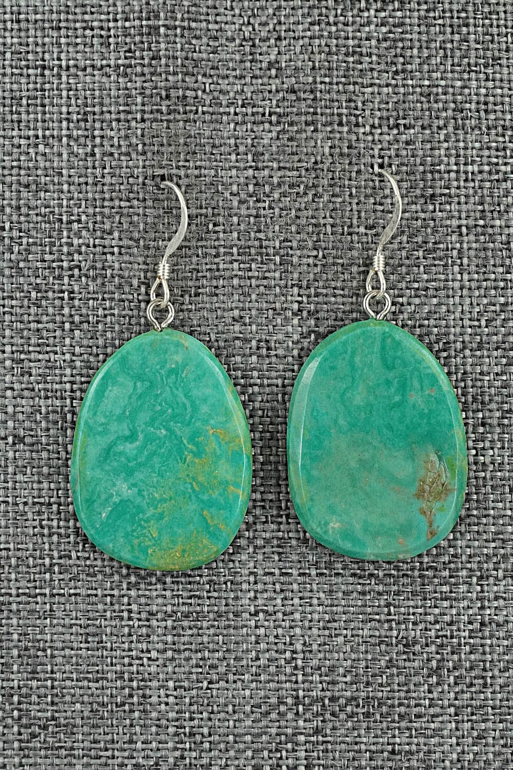Turquoise & Sterling Silver Earrings - Tammy Nolcot
