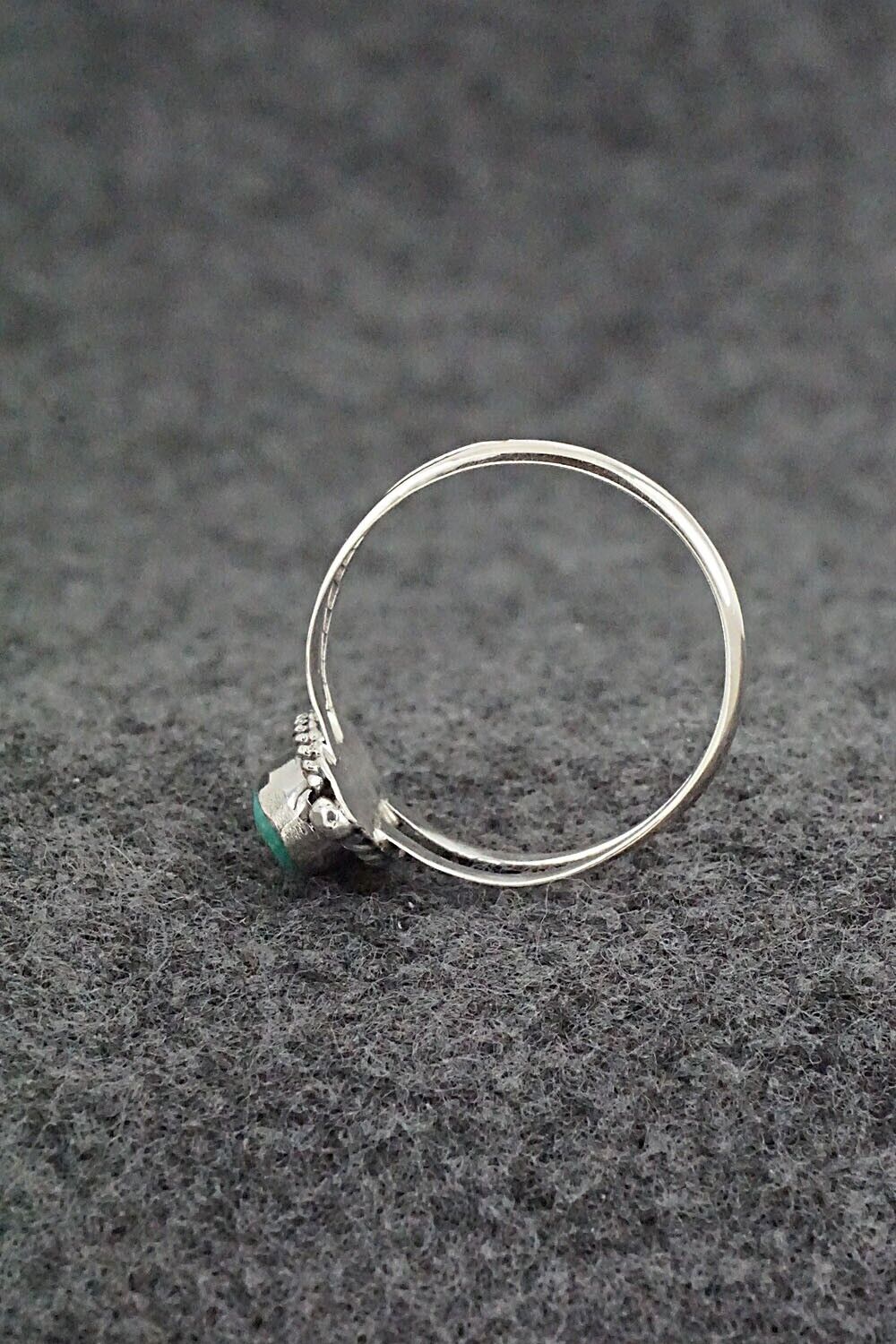 Turquoise & Sterling Silver Ring - Alice Rose Saunders - Size 9