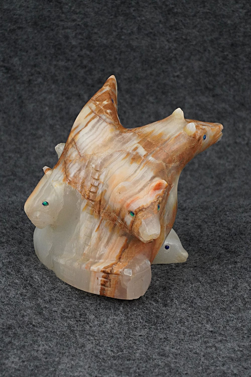 Six Directions Zuni Fetish Carving - Lance Cheama