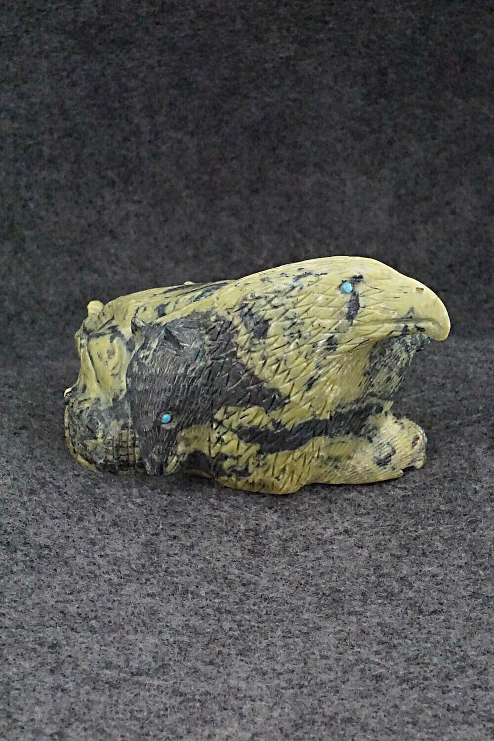 Six Directions Zuni Fetish Carving - Lance Cheama