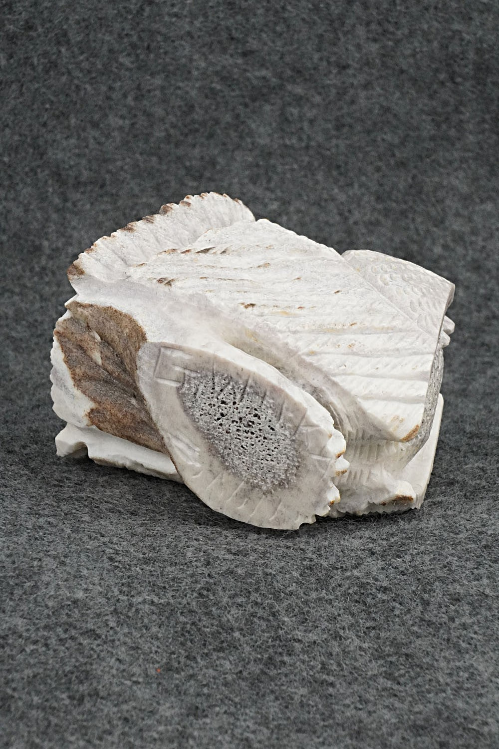 Turkey Zuni Fetish Carving - Garrick Weeka