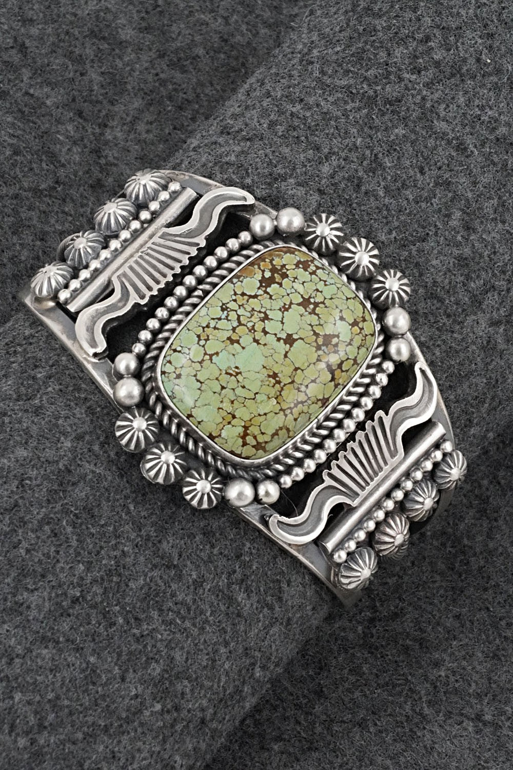 Turquoise & Sterling Silver Bracelet - Rosita Calladitto