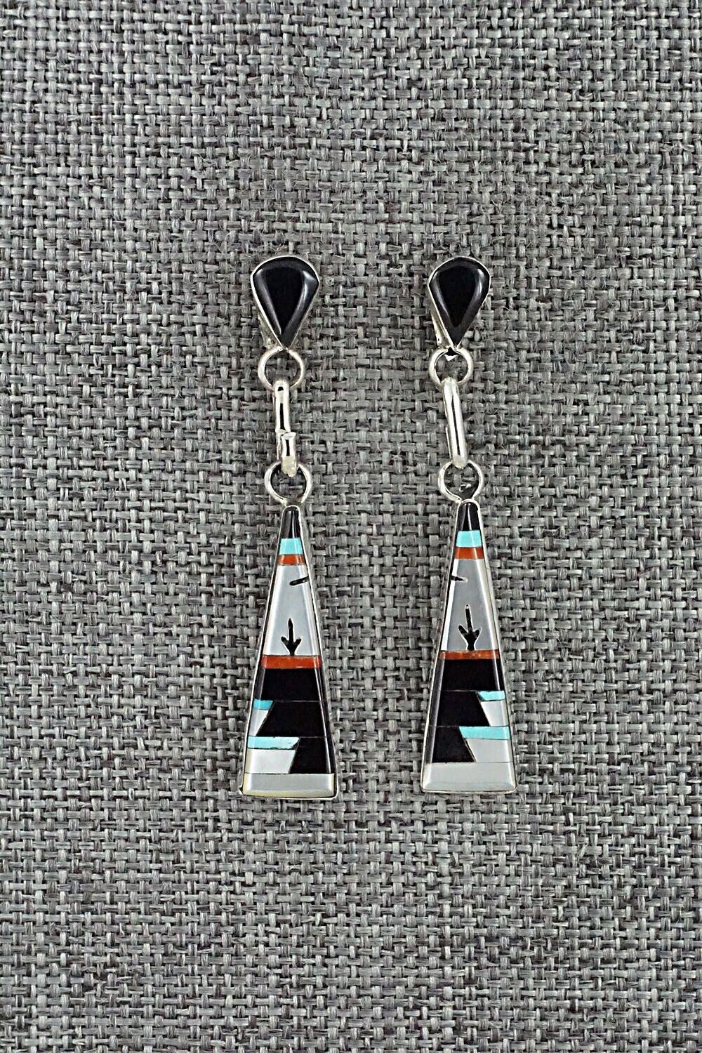Multi-Stone & Sterling Silver Earrings - Jason Bobelu