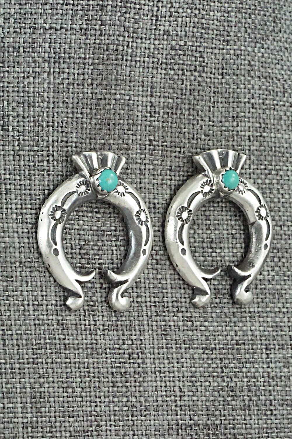 Turquoise & Sterling Silver Earrings - Paige Gordon