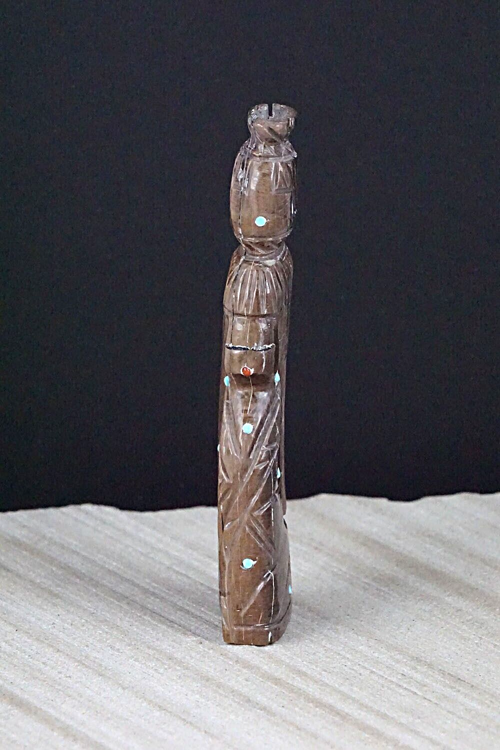 Corn Maiden Zuni Fetish Carving - Michael Laweka