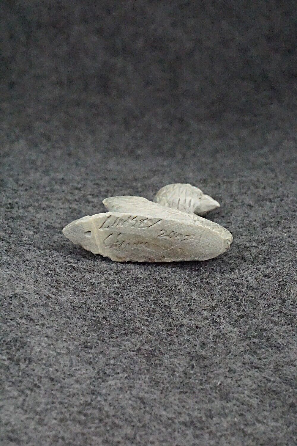 Swan Zuni Fetish Carving - Lindsey Cheama