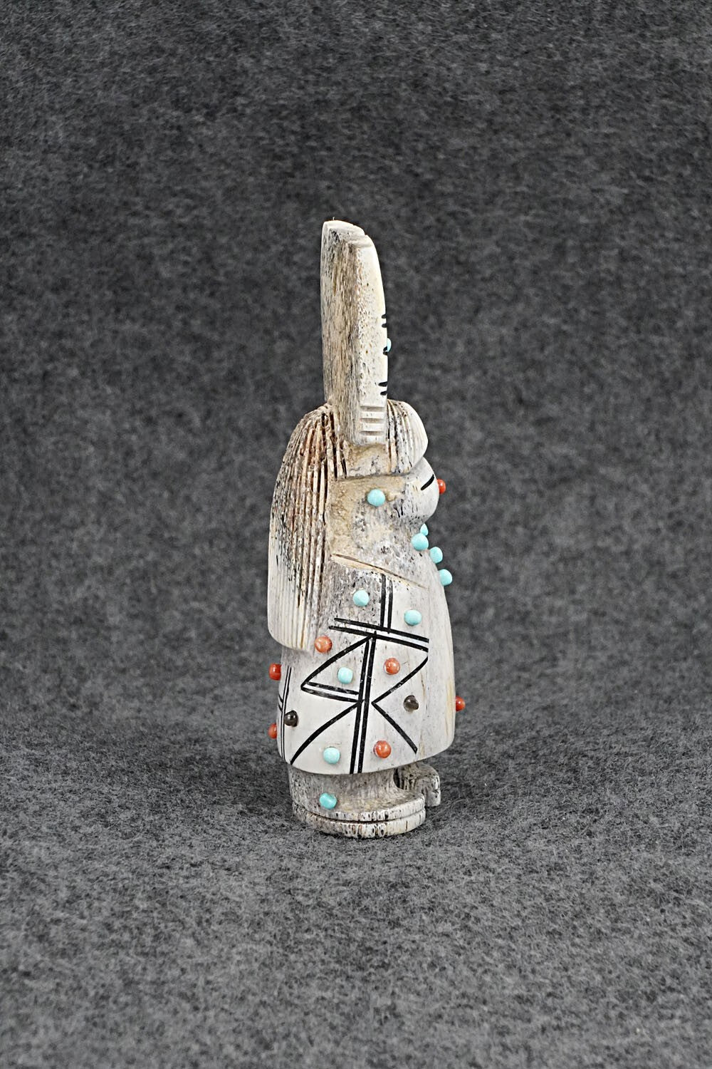 Corn Maiden Zuni Fetish Carving - Claudia Peina
