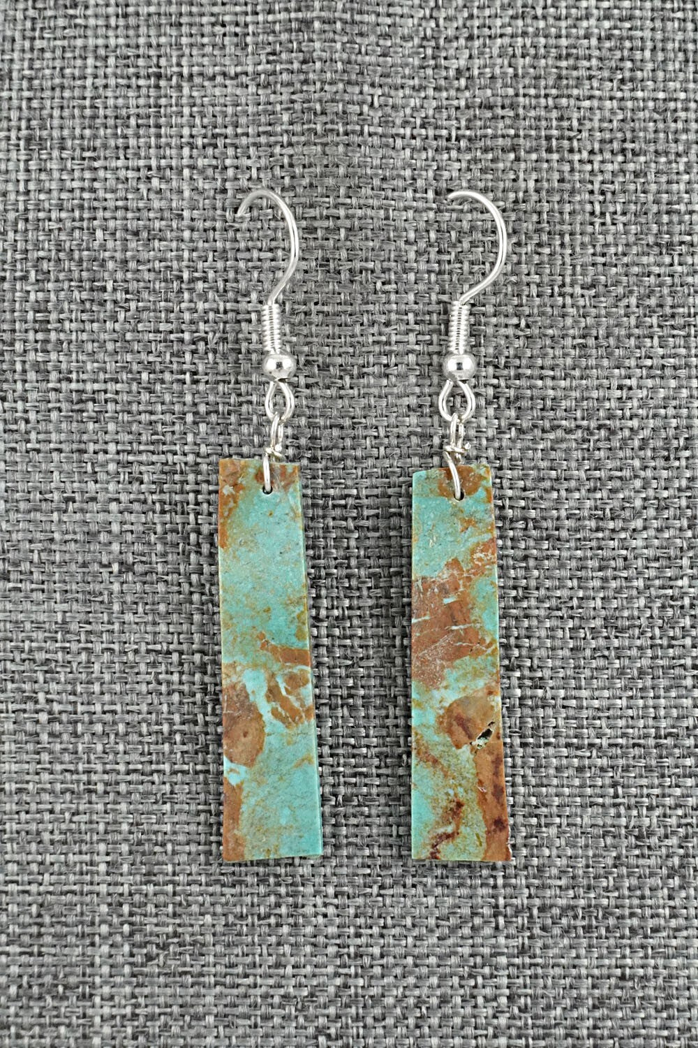 Turquoise & Sterling Silver Earrings - Tammy Nolcot