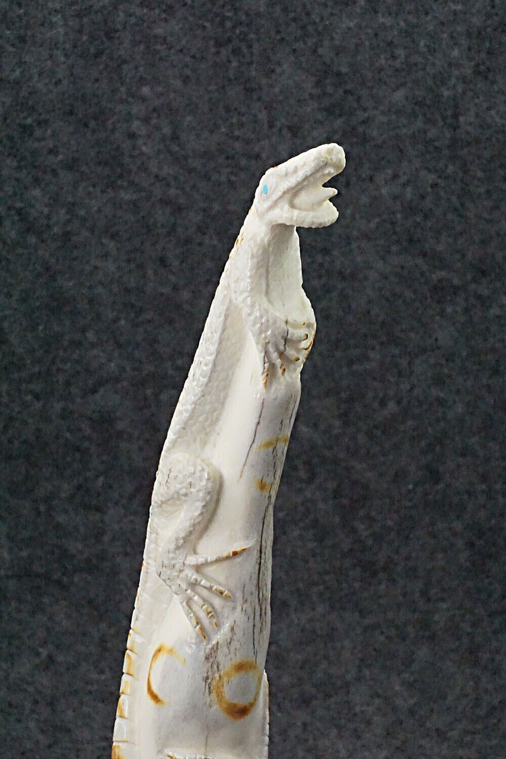 Lizard Zuni Fetish Carving - Maxx Laate
