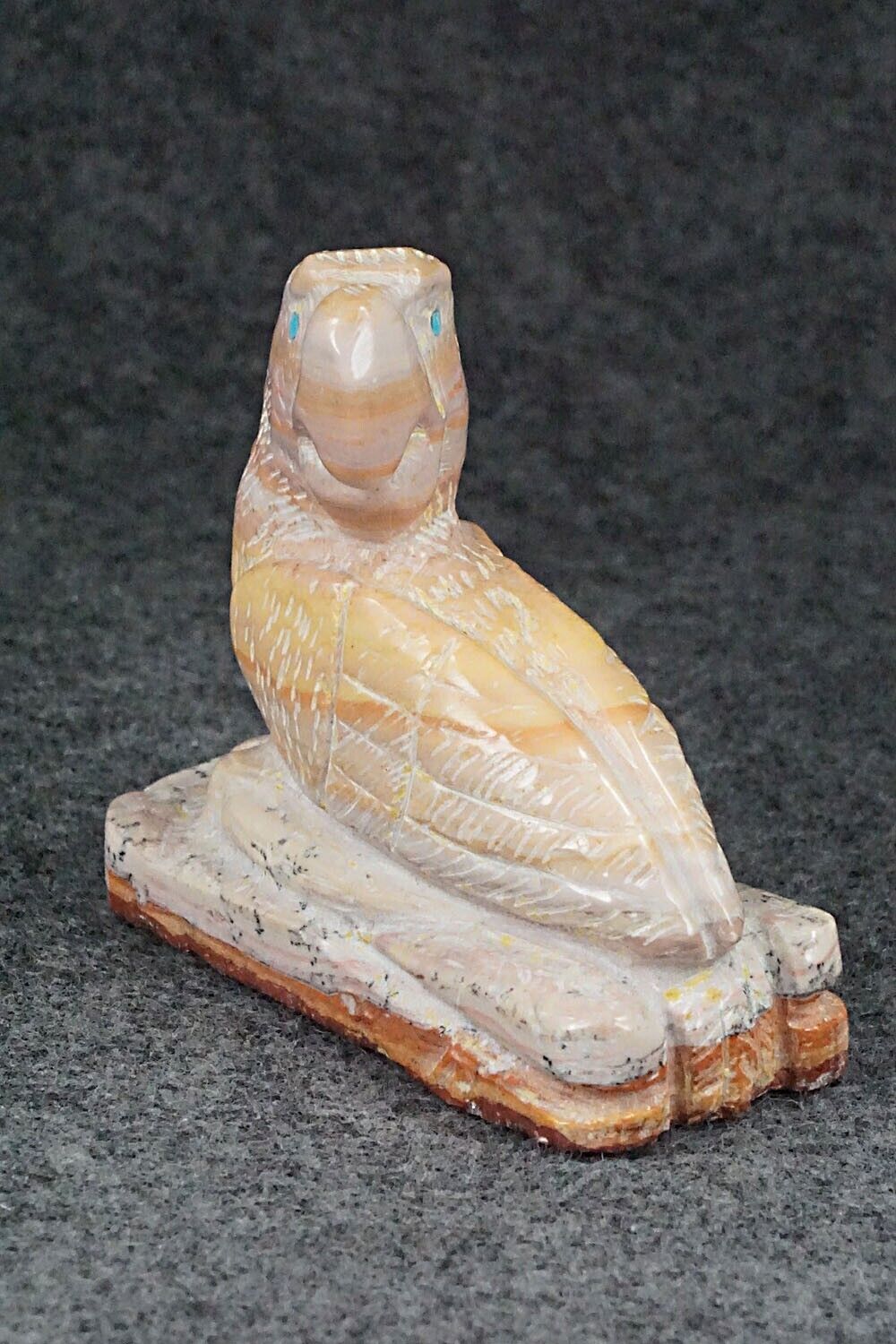 Parrot Zuni Fetish Carving - Vance Canchini