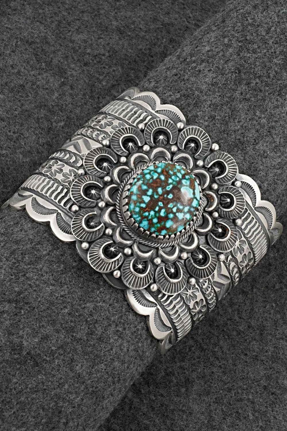 Turquoise & Sterling Silver Bracelet - Randy Boyd