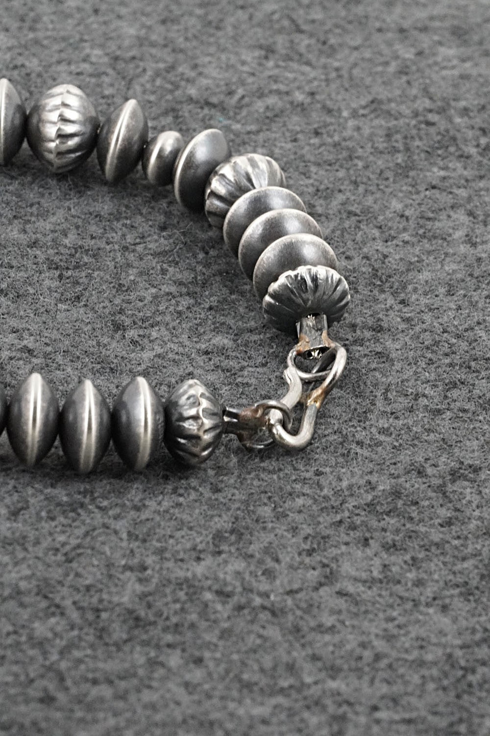 Sterling Silver Navajo Pearl Bracelet - Tonisha Haley