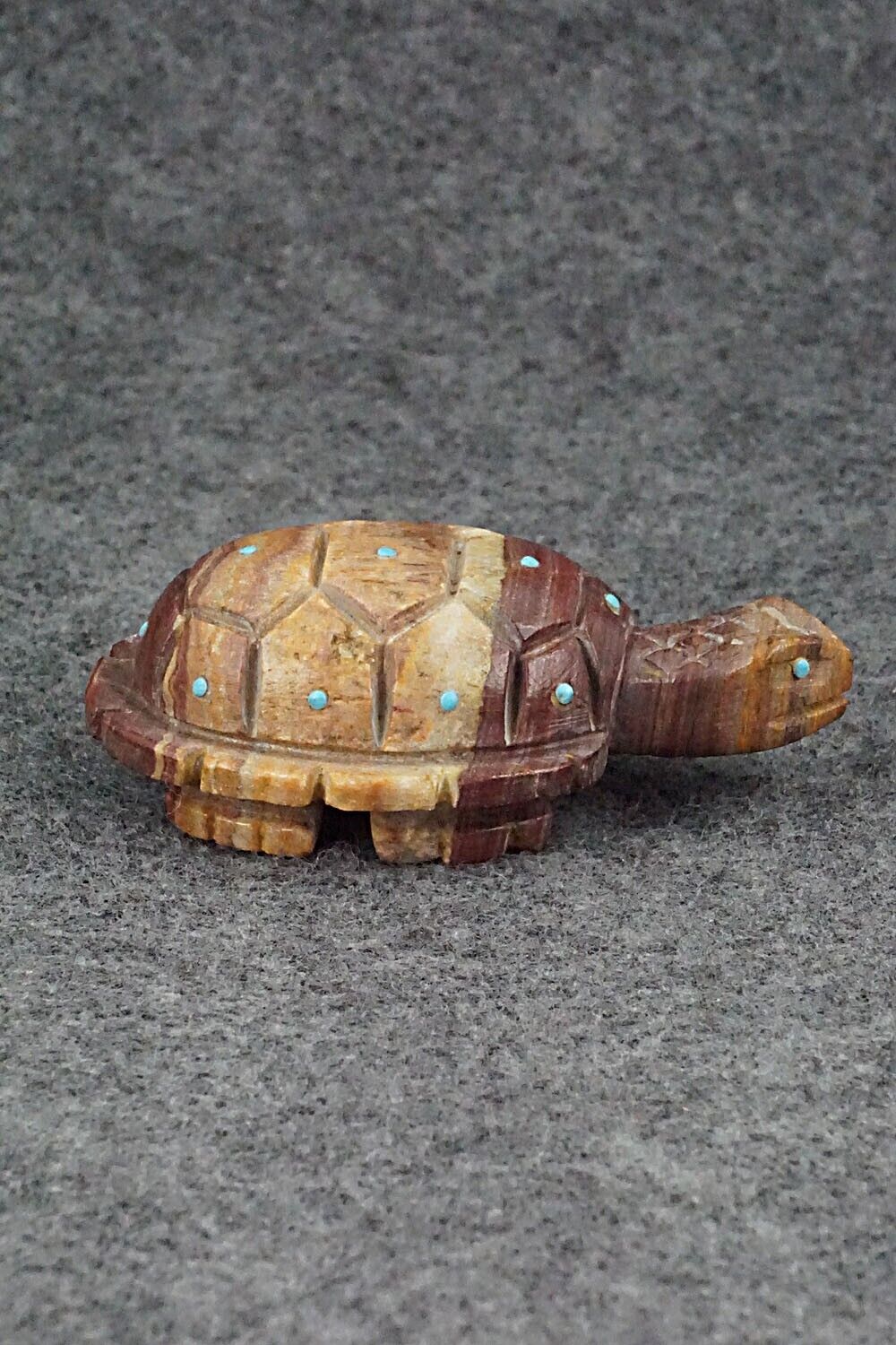 Tortoise Turtle Zuni Fetish Carving - Douglas Martza
