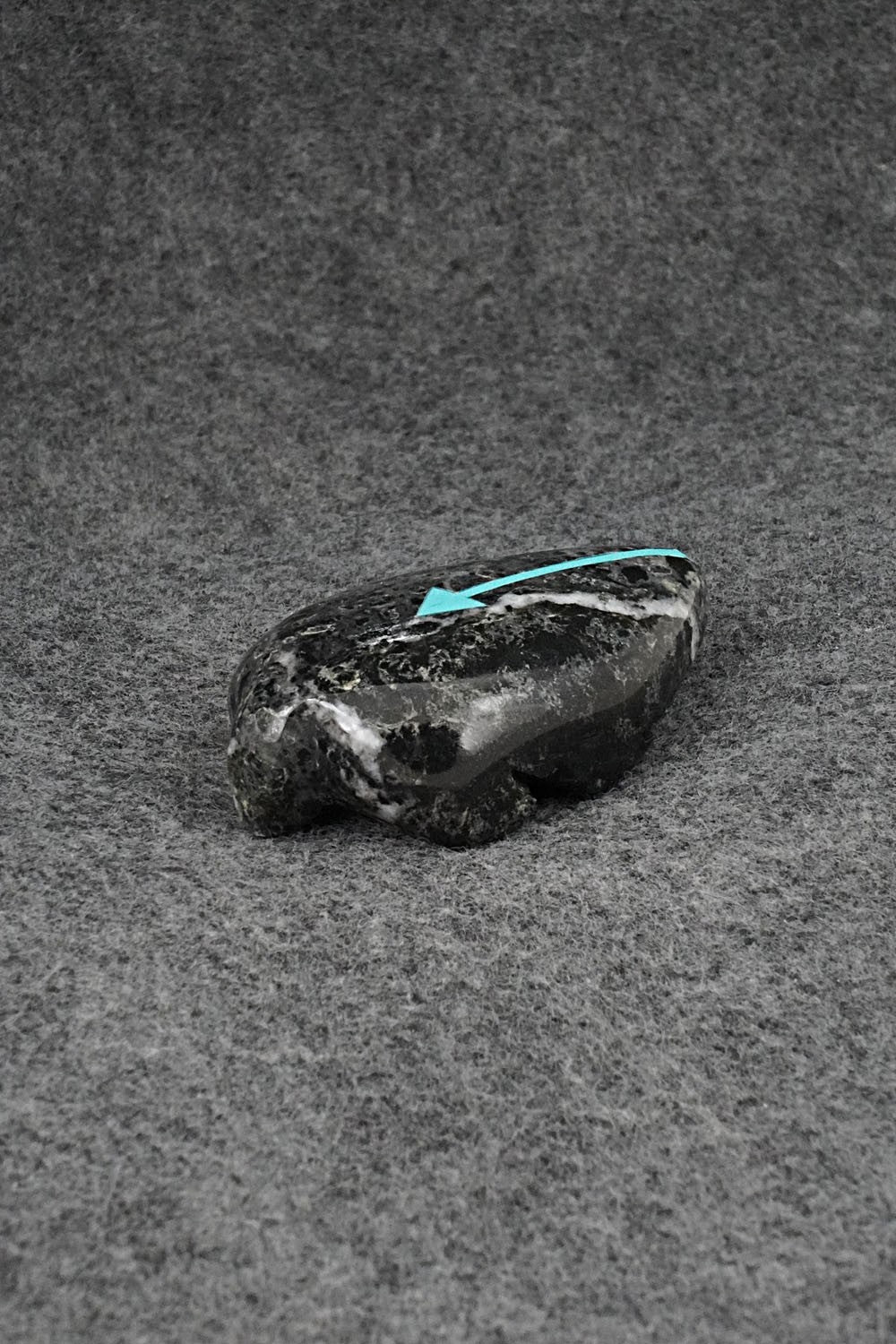 Mole Zuni Fetish Carving - Bernard Laiwakete