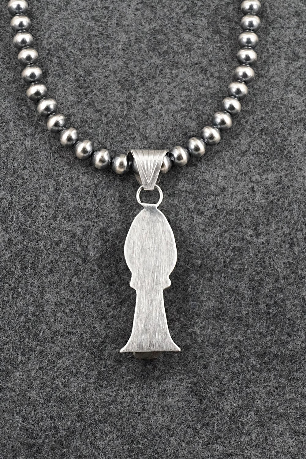 Turquoise & Sterling Silver Necklace - Samuel Yellowhair
