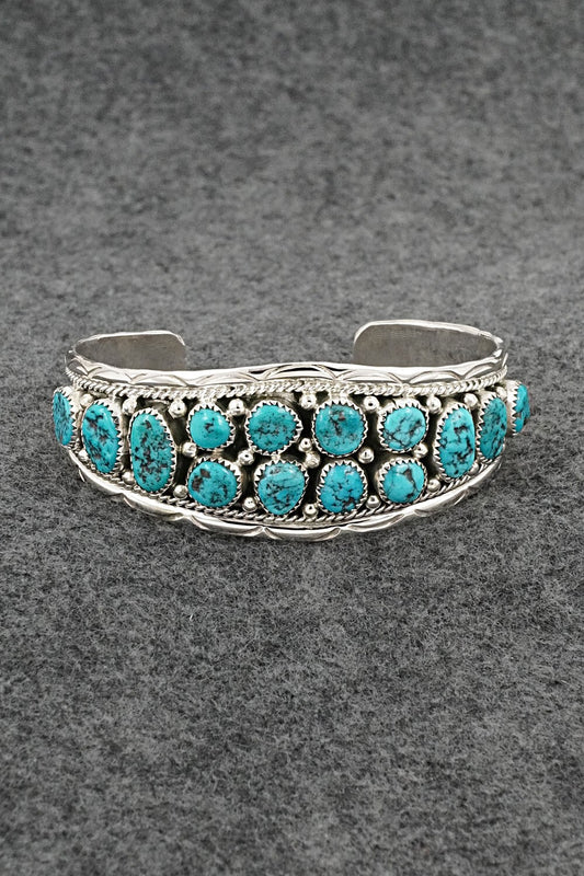 Turquoise & Sterling Silver Bracelet - Anita Whitegoat
