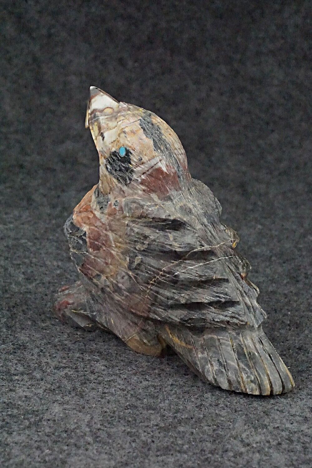 Eagle Zuni Fetish Carving - Tony Mackel
