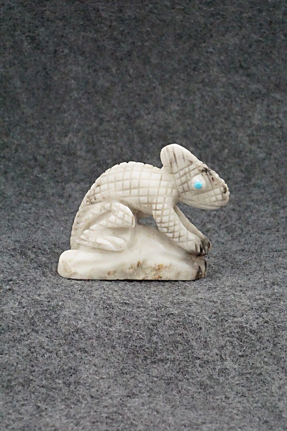 Iguana Zuni Fetish Carving - Cody Cheama