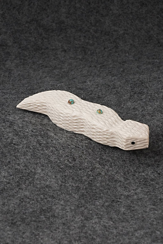 Snake Zuni Fetish Carving - Jesus Espino