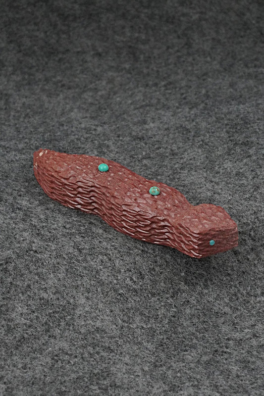 Snake Zuni Fetish Carving - Jesus Espino