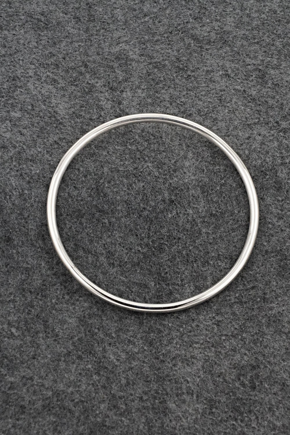 Sterling Silver Bangle Bracelet - Elaine Tahe