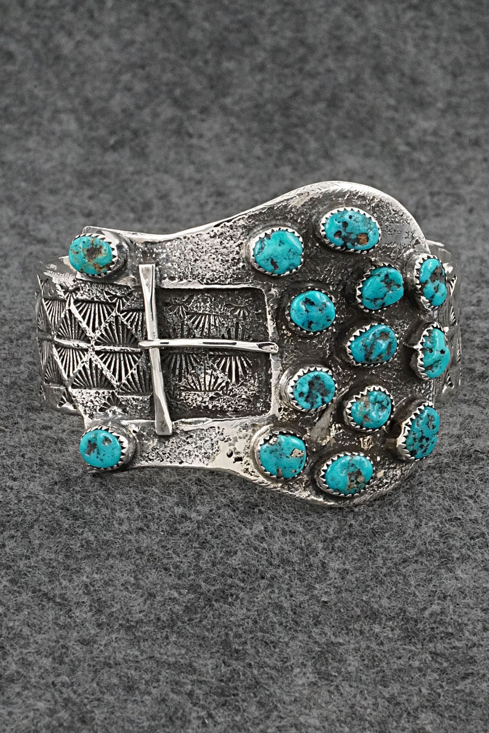 Turquoise & Sterling Silver Bracelet - Delbert Arviso