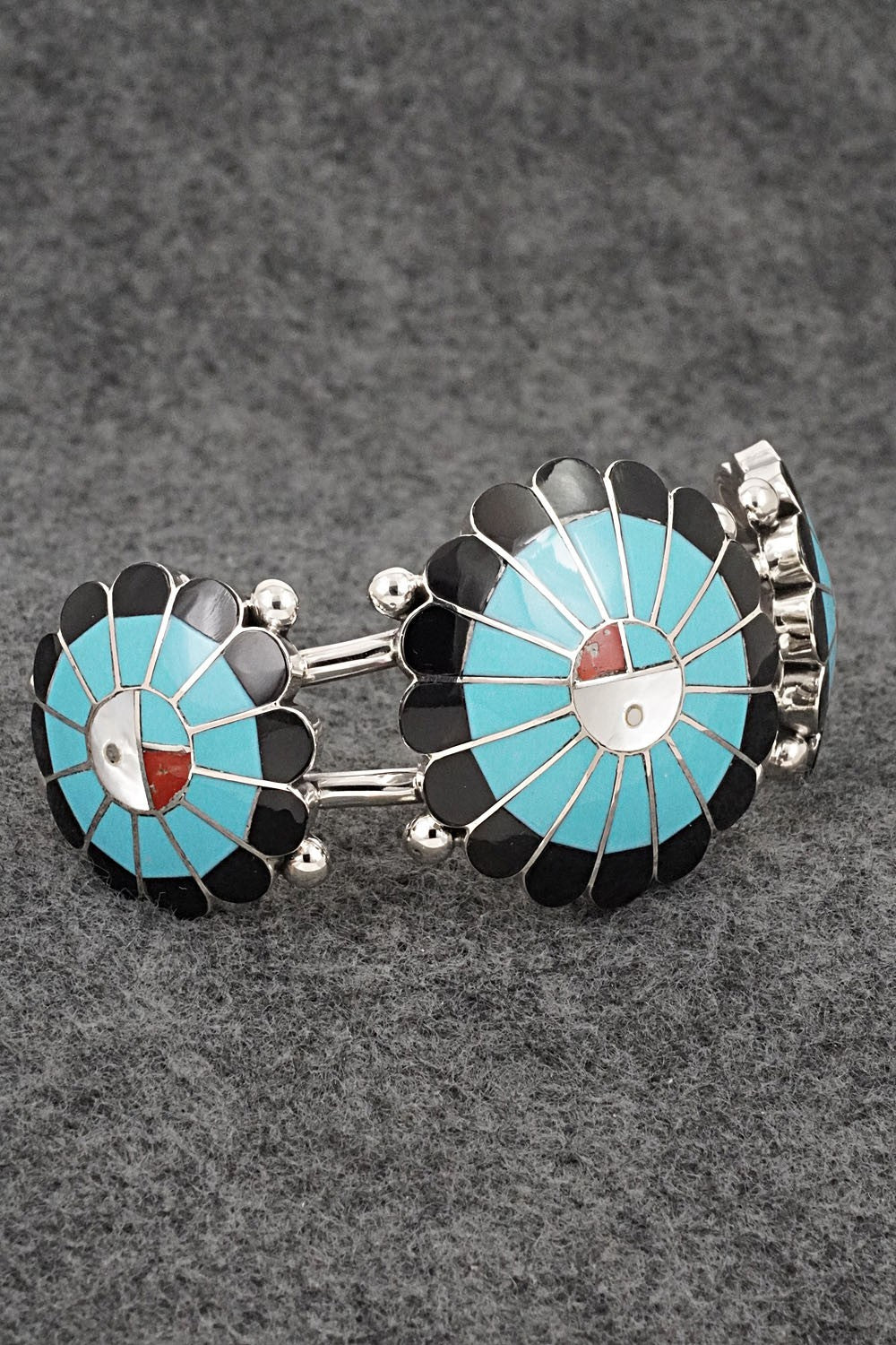 Multi-Stone & Sterling Silver Bracelet - Denise Siutza