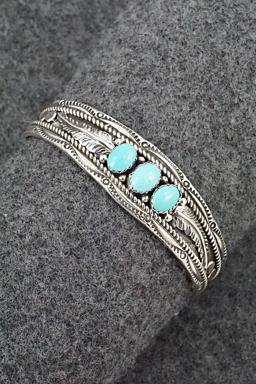 Turquoise & Sterling Silver Bracelet - Betty Begay