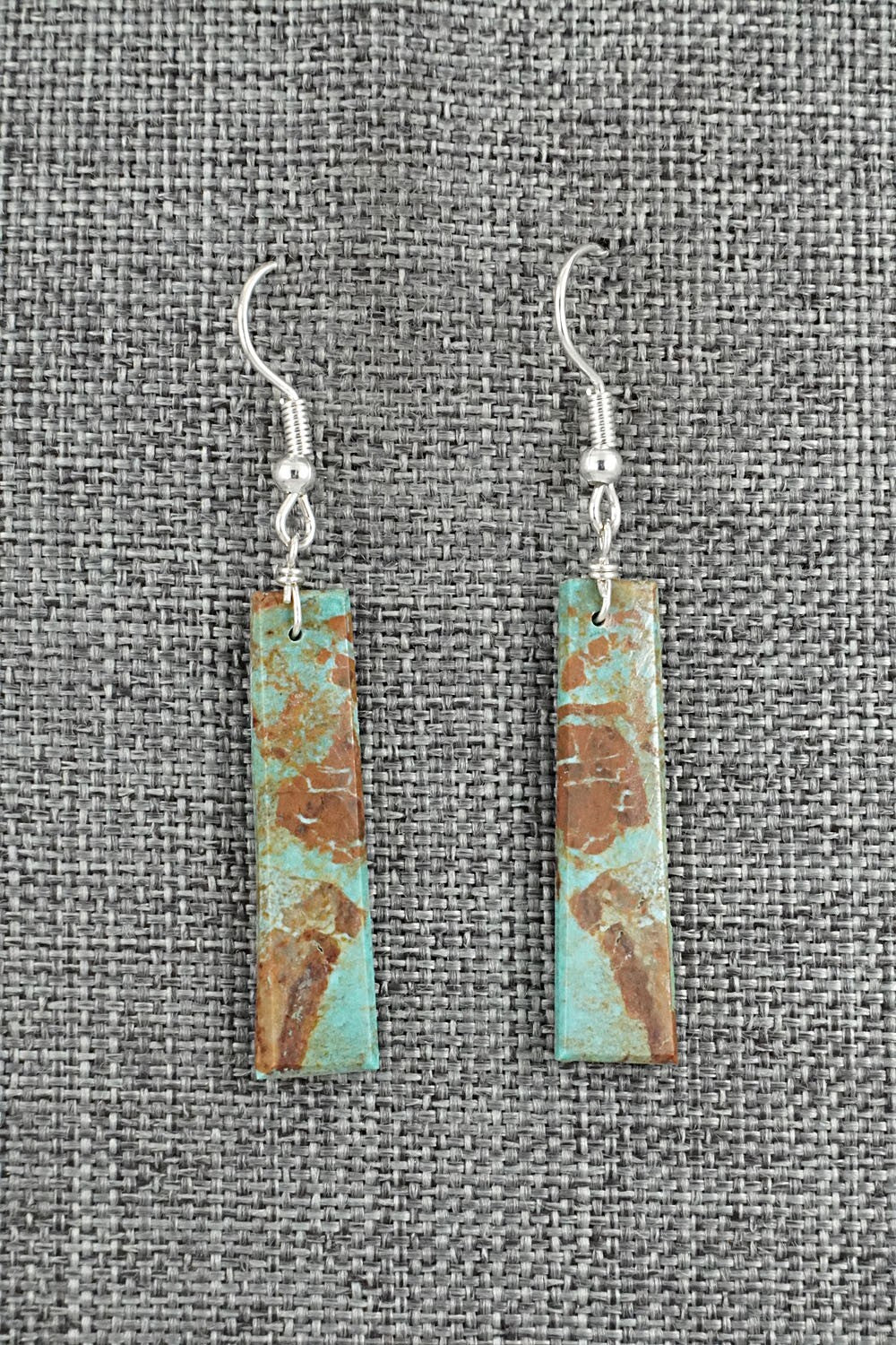Turquoise & Sterling Silver Earrings - Tammy Nolcot