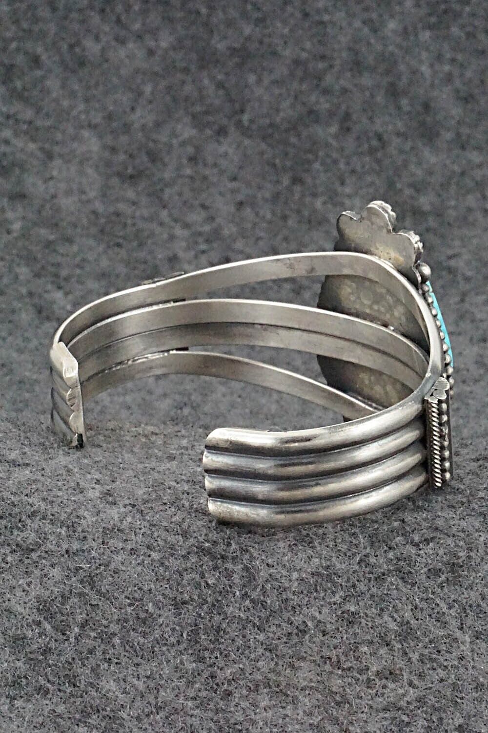 Turquoise & Sterling Silver Bracelet - Michael Calladitto