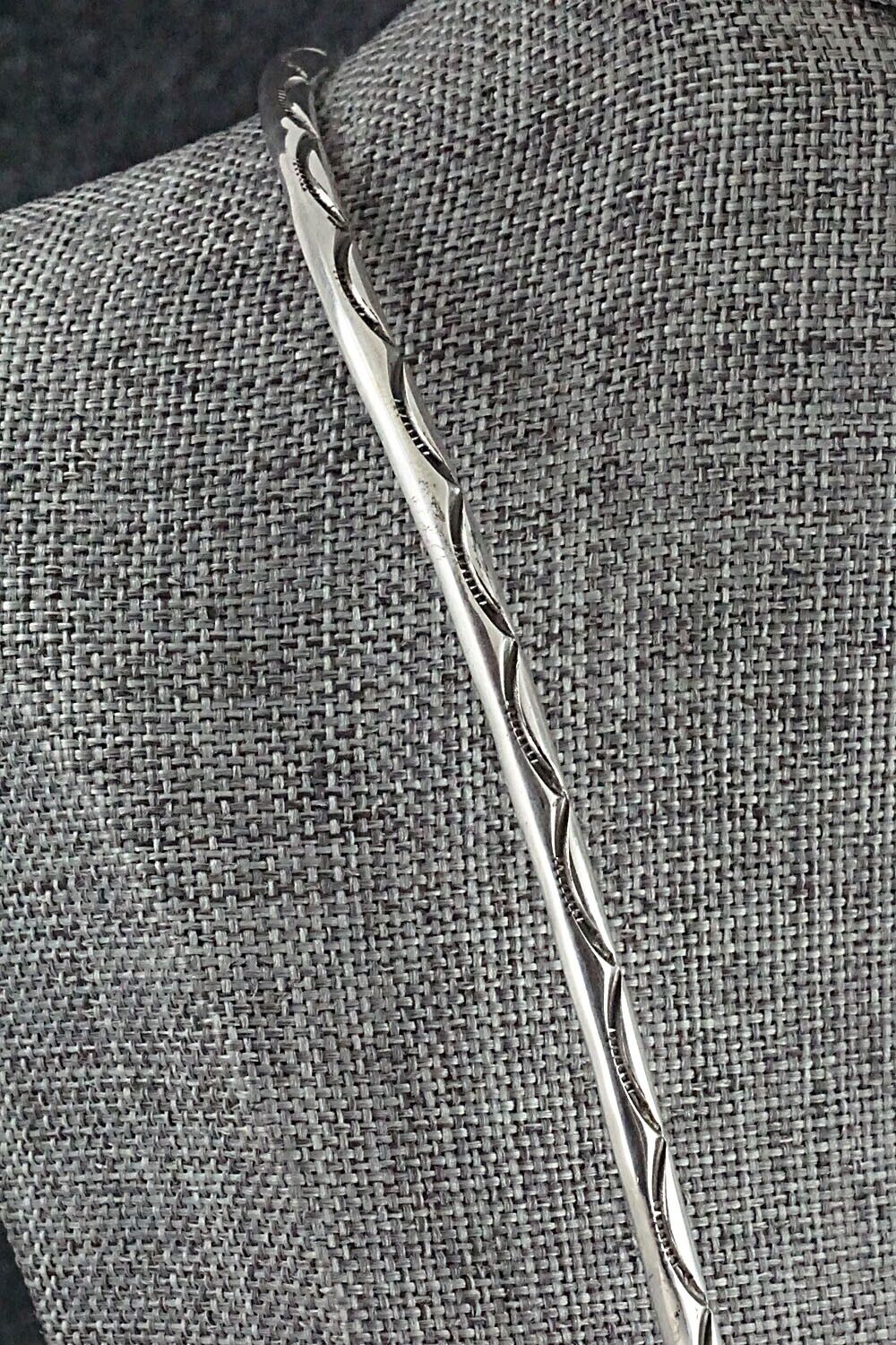 Sterling Silver Choker Necklace - Elaine Tahe