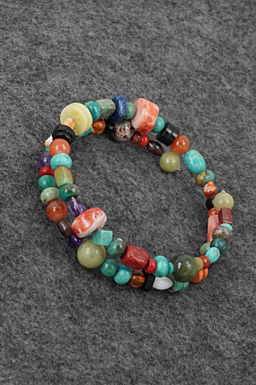 Multi-Stone Beaded Bracelet - Helen Tsosie